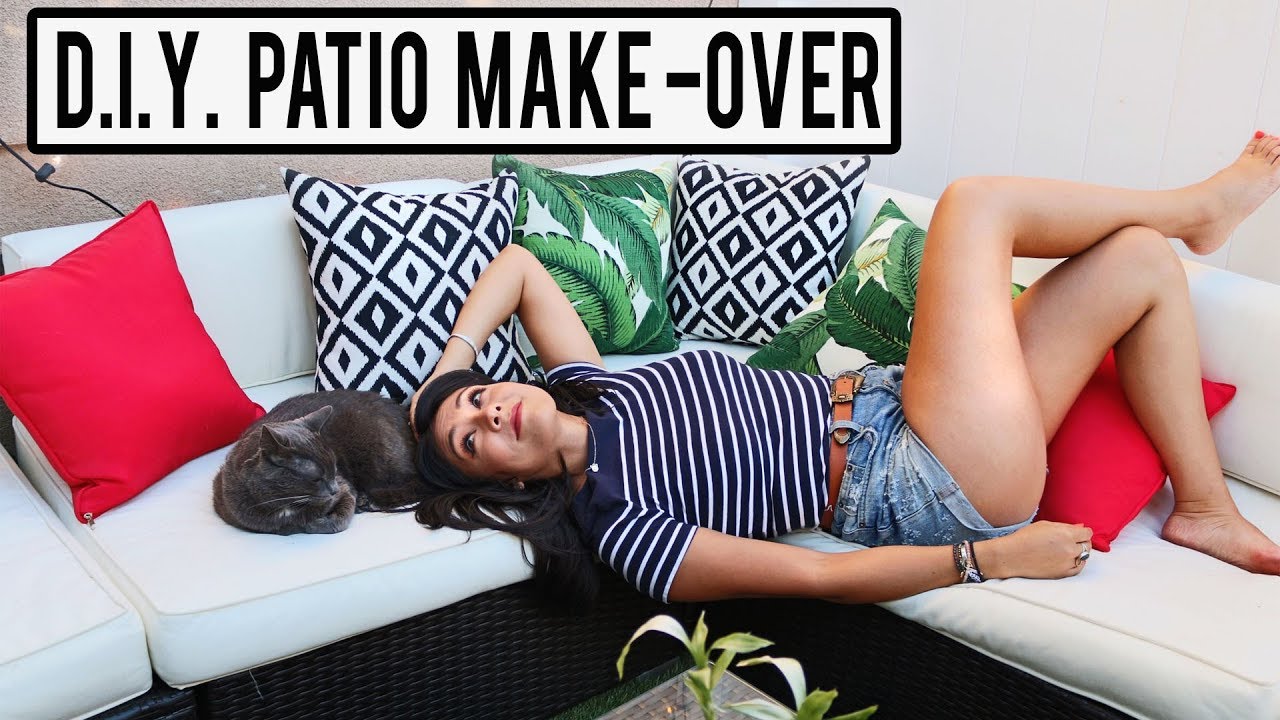 D.I.Y. SMALL PATIO MAKEOVER!  |  D.I.TRY