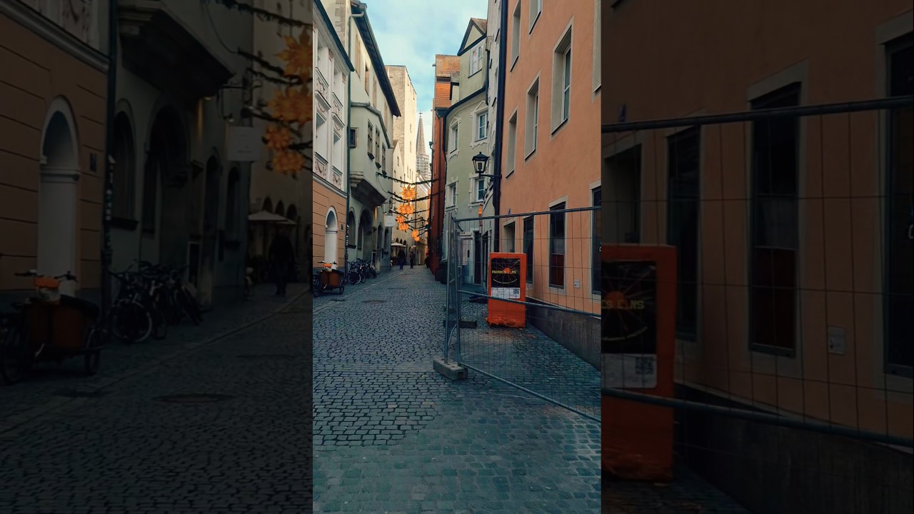 Старый город Регенсбурга 🇩🇪