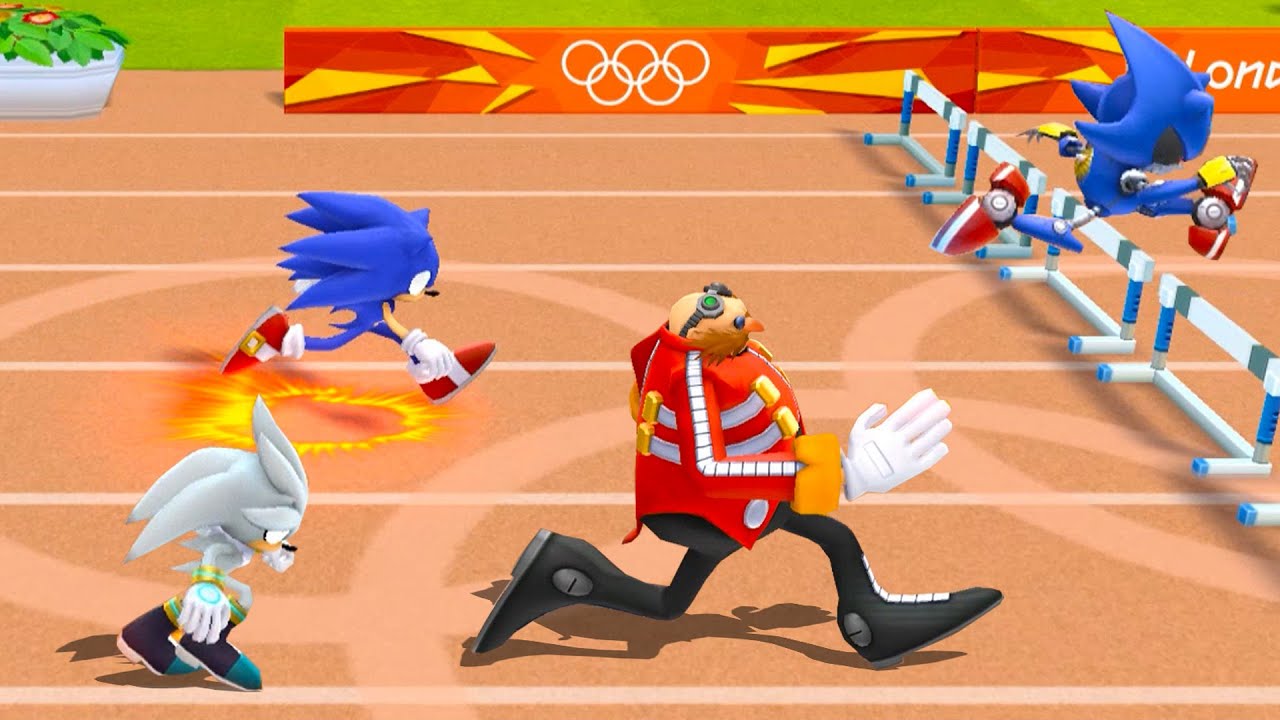 [ All Character 110M Hurdles Series  ] Mario and Sonic at the Olympic Games 2012