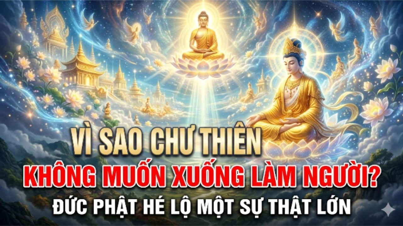 Vì Sao Chư Thiên Không Muốn Xuống Làm Người? Đức Phật Hé Lộ Một Sự Thật Lớn
