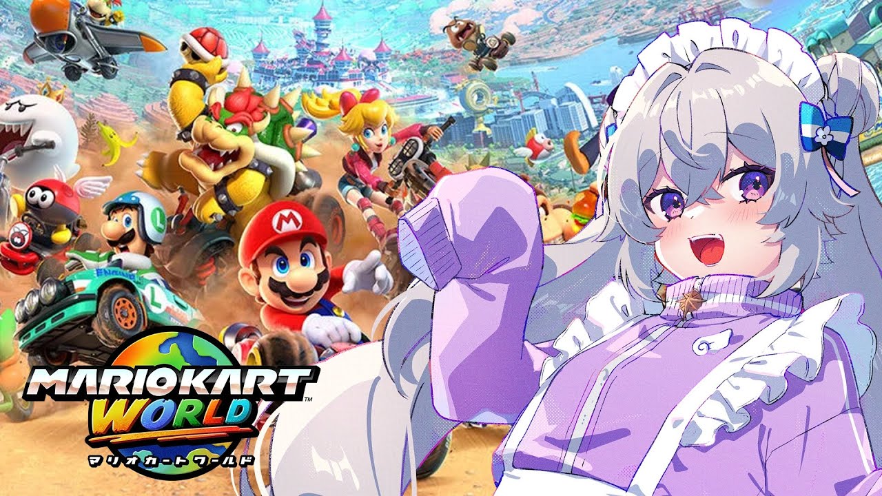 【マリカワールド】遂にSwitch2で遊ぶときが来た！🏎🍄【FlareRune】