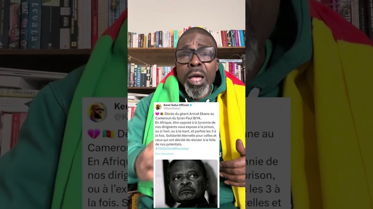 Kemi seba et Nathalie Yamb sur Anicet ekane 