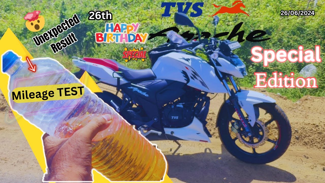 𝐒𝐡𝐨𝐜𝐤𝐢𝐧𝐠 𝐑𝐞𝐬𝐮𝐥𝐭😱 | TVS Apache RTR 160 4V 🔥Special Edition | 🏍️Urban Mode | Mileage Test | CMDVKI