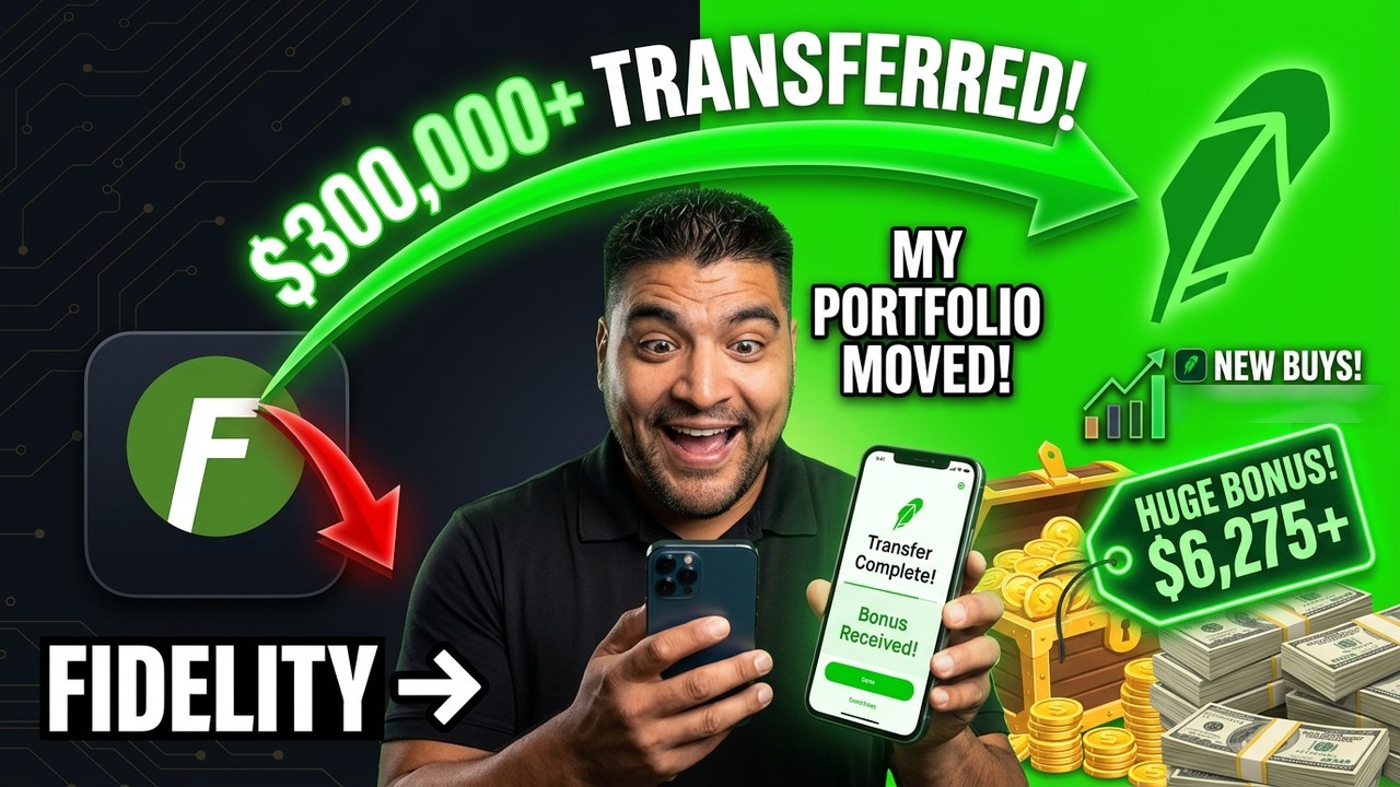 My Portfolio Just Got a HUGE Bonus From Robinhood