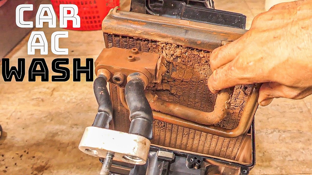 Car Air conditioner cleaning  -  Grand Starex HVX AC Cleaning