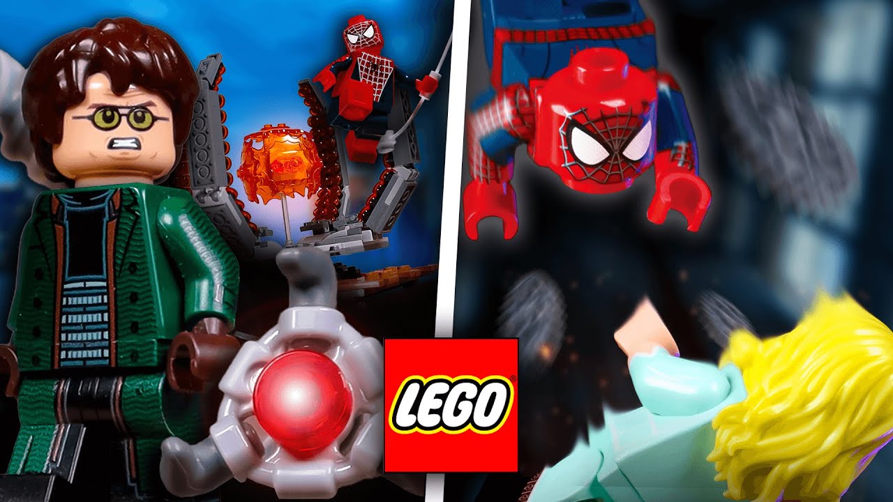 Making Iconic Spiderman Moments in LEGO!