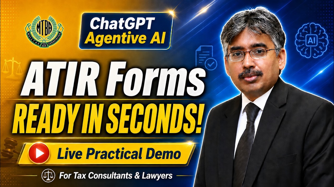 How to Create ATIR Appeal Forms with ChatGPT Agentive AI in Seconds | Step-by-Step Practical Demo