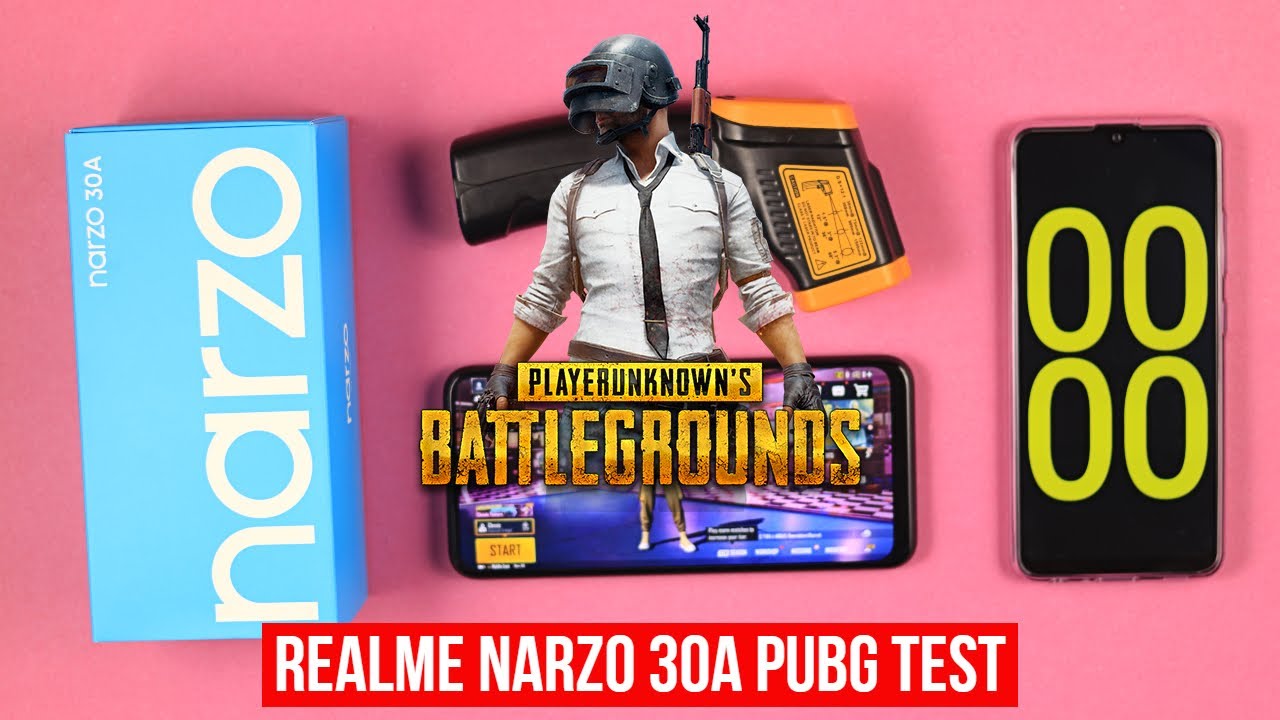 Realme Narzo 30A Pubg Test, Heating Test & Battery Drain Test