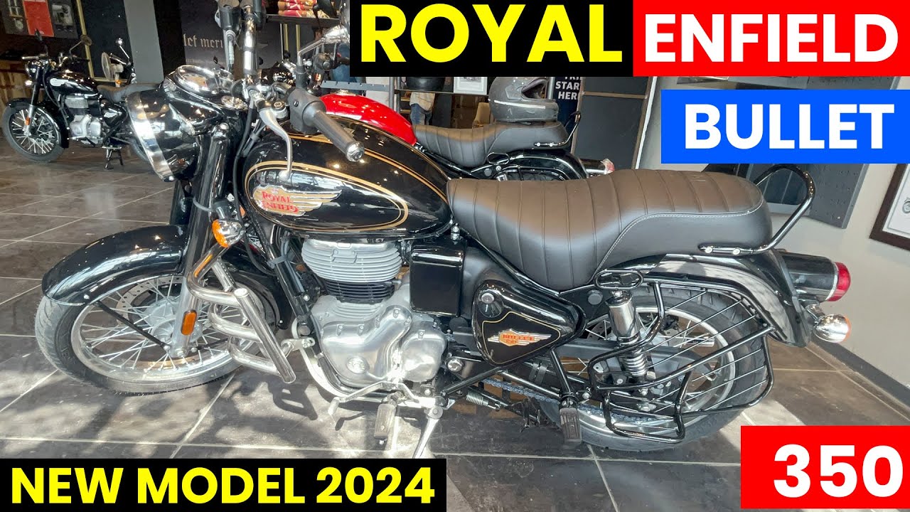 2024 Royal Enfield Bullet 350 Next Generation Standard Black