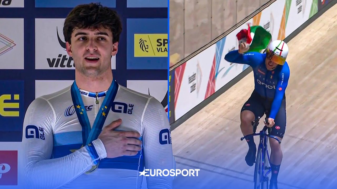 Matteo BIANCHI fa il bis! Campione europeo nel km da fermo