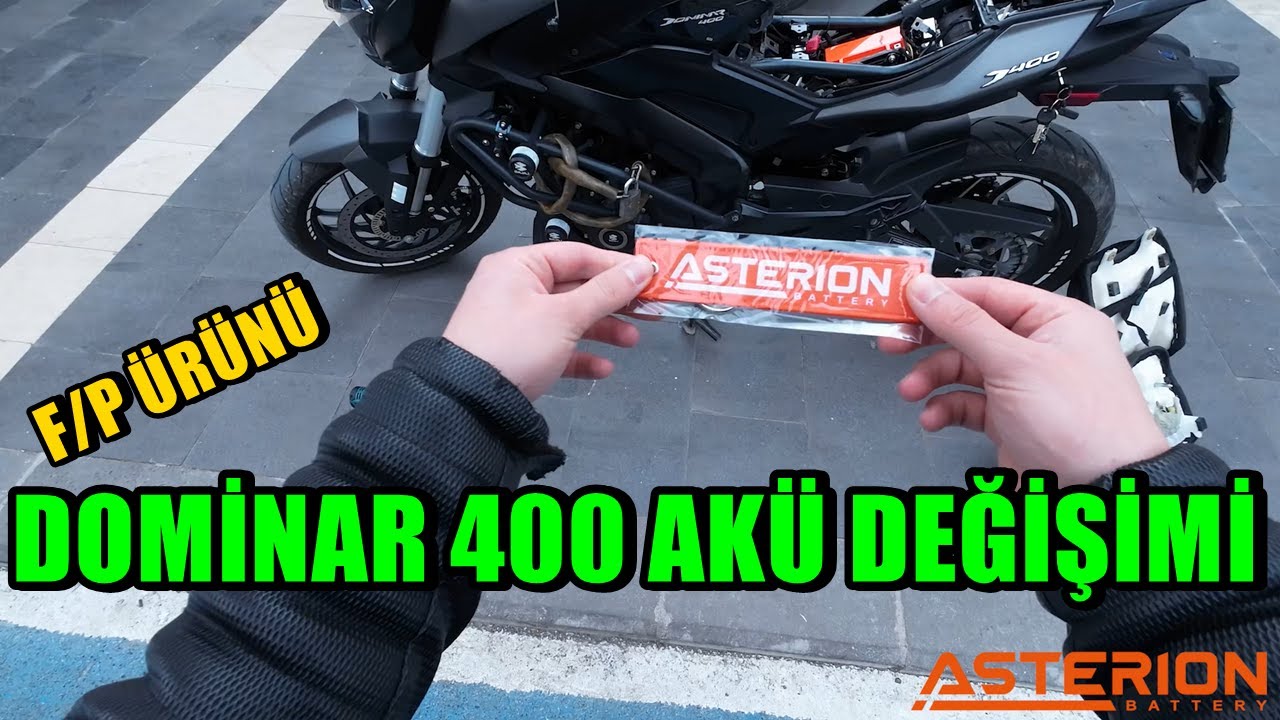 EN İYİ FİYAT - PERFORMANS AKÜSÜ ? | DOMİNAR 400 AKÜ DEĞİŞİMİ