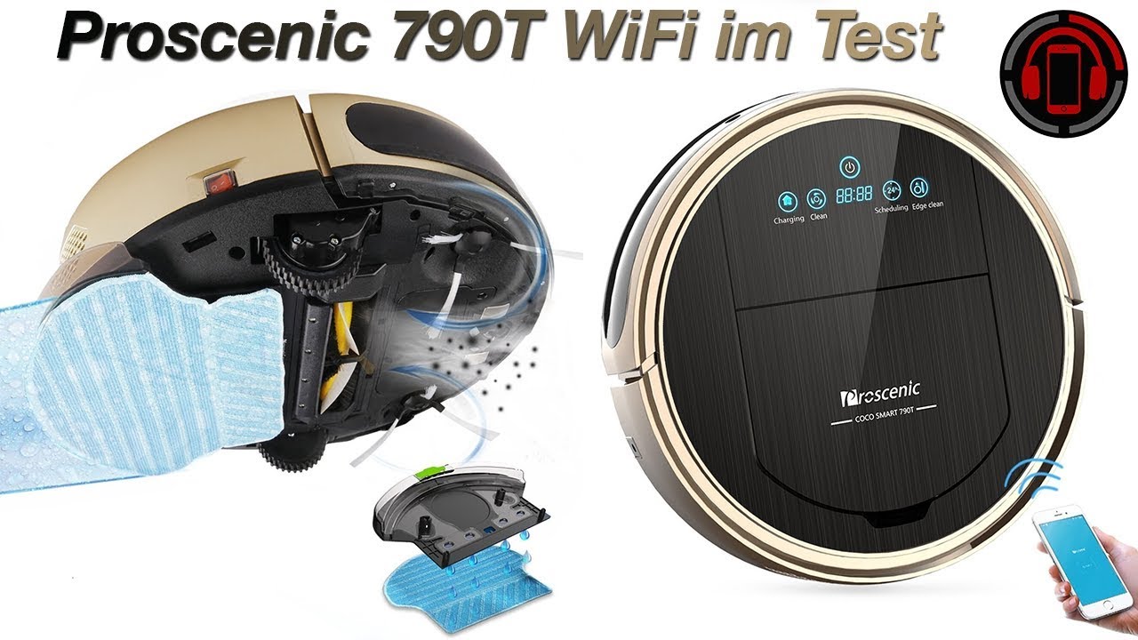 Proscenic 790T Wifi Staubsauger Roboter im Test [Deutsch/German]