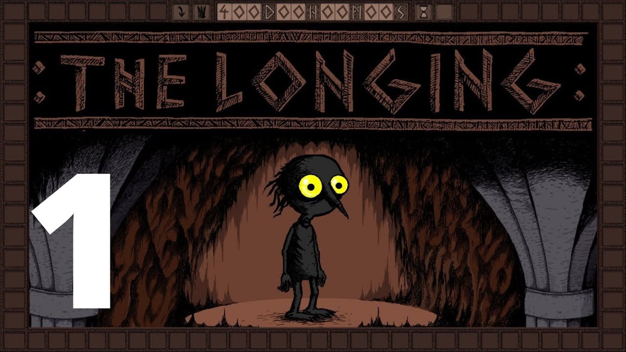 THE LONGING - Gameplay Part 1 | making a fire | drawing