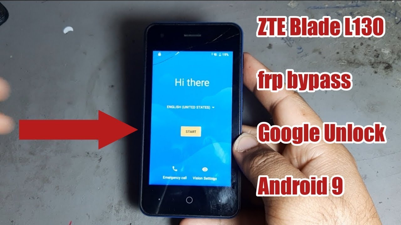 REMOVE GOOGLE ACCOUNT ZTE BLADE L130 (KICK 4) Andriod 9 WITHOUT PC FAST 1000% WORKING