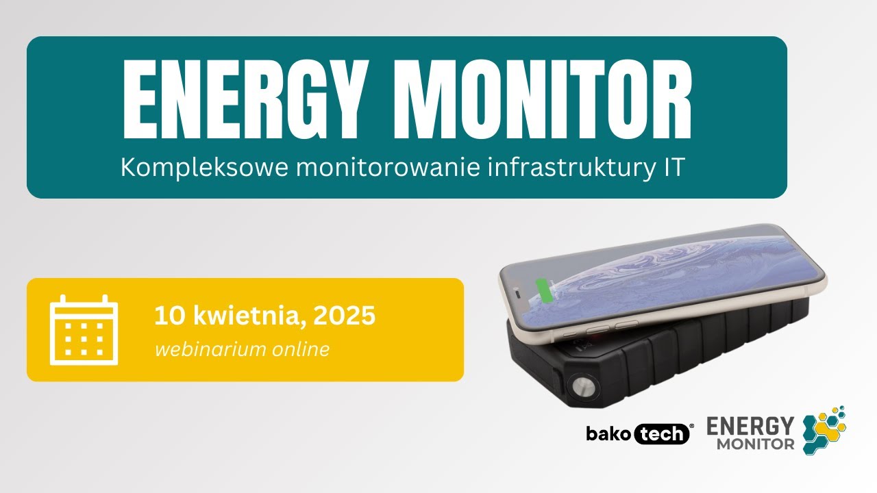 Energy Monitor – kompleksowe monitorowanie infrastruktury IT