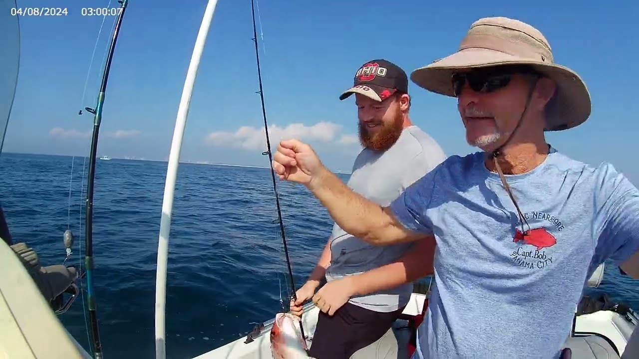 Catching big red snapper and triggers with David, John and Mathew on 11 23 25 Offshore.