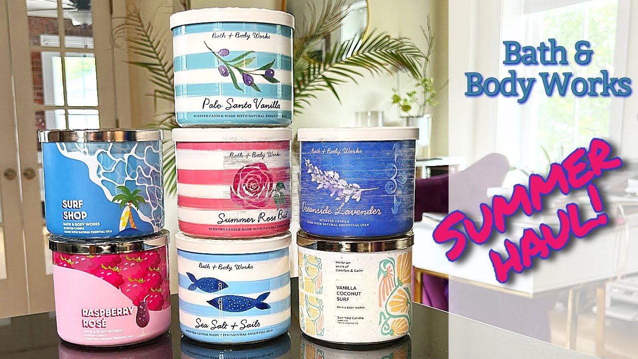 Summer haul ☀️ from Bath & Body Works ☀️ first impressions