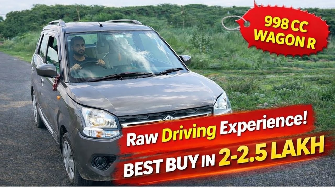 WAGON R 1.0L (998CC) RAW DRIVING EXPERIENCE