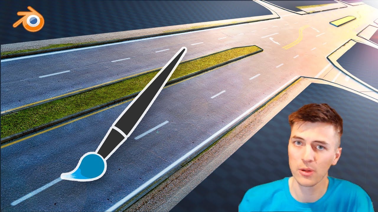 How to Create any Road in Blender