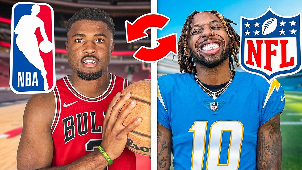 I Swapped Lives With A Pro Basketball Player To See What Is Harder!