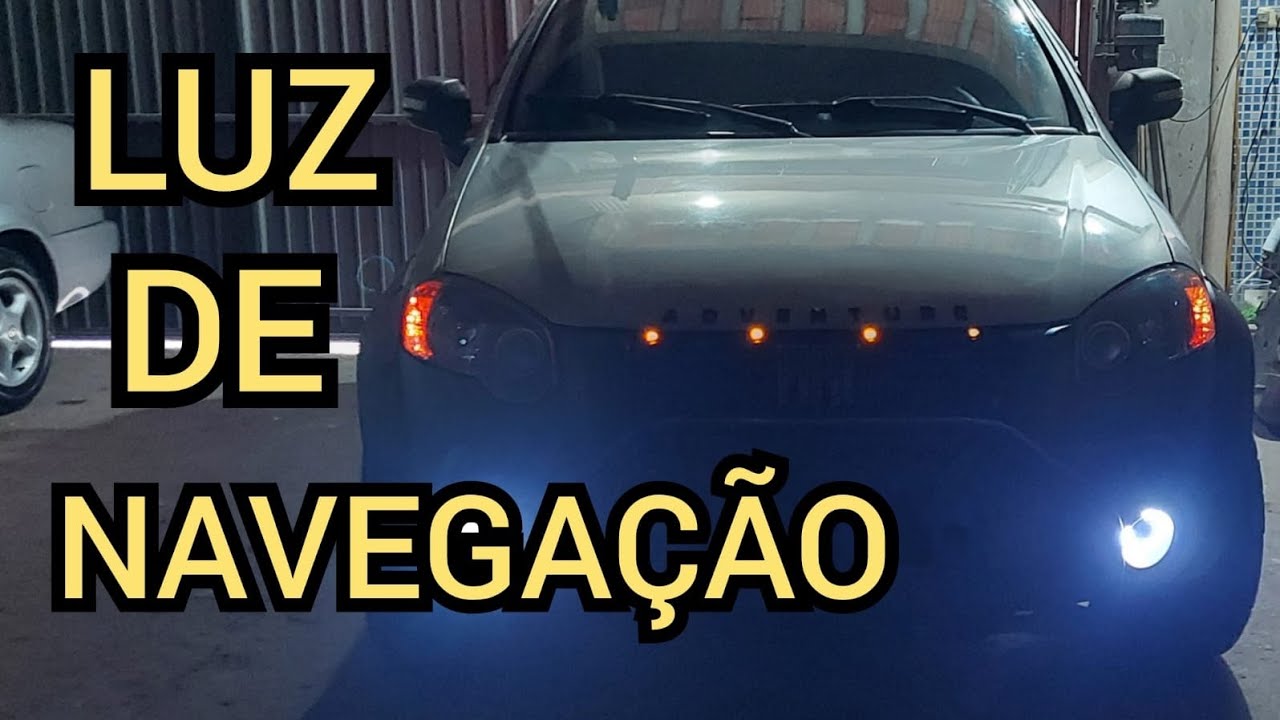 COMO INSTALAR LUZ DE NAVEGAÇÃO NA NOVA GRADE DA LOCKER.