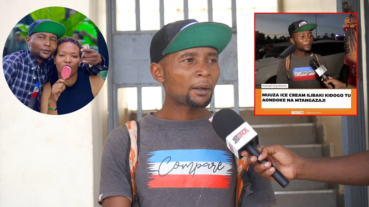 HUYU HAPA MUUZA ICE CREAM ALIYEMTONGOZA MWANDISHI WA HABARI ASIMULIA KILICHOTOKEA BAADA YA PALE