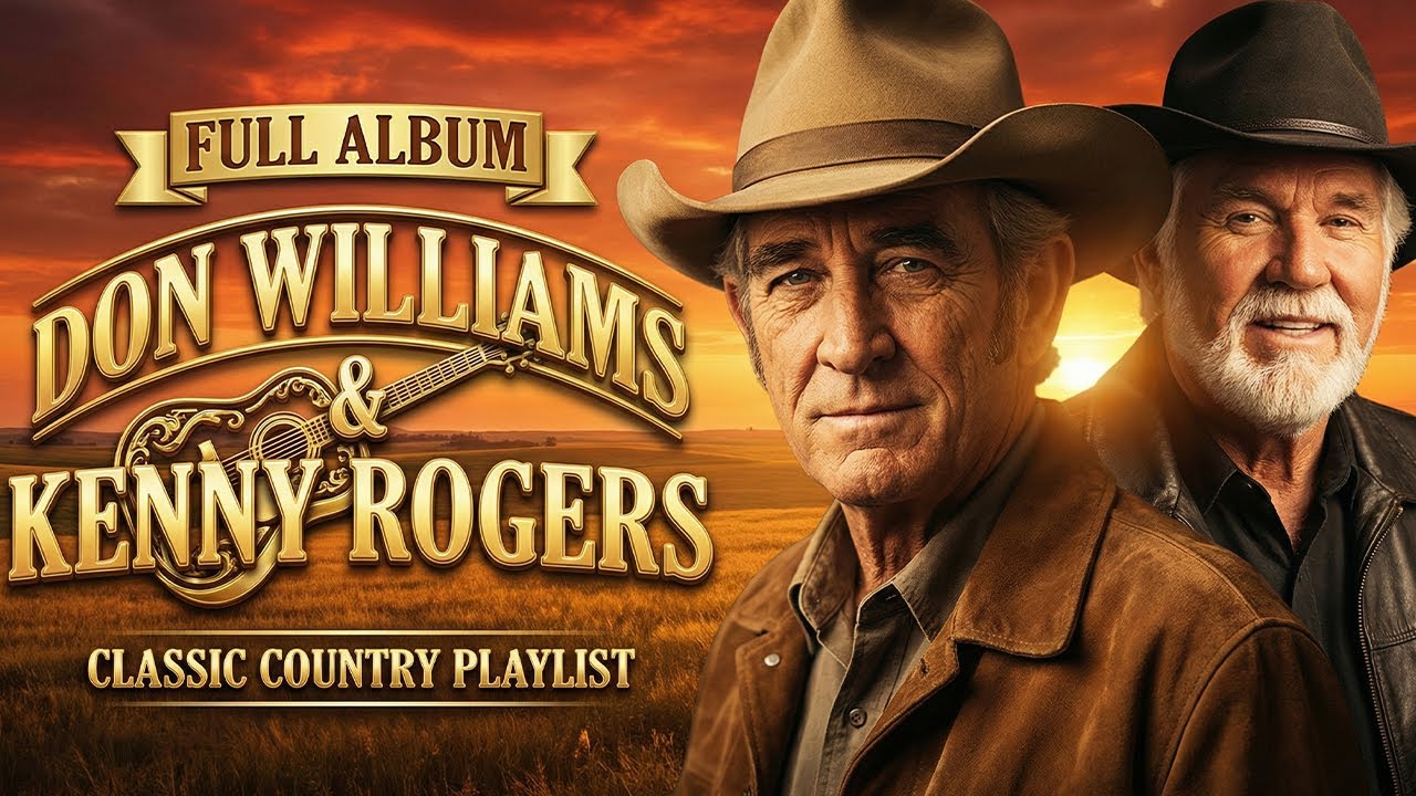Don Williams & Kenny Rogers 🤠 Greatest Hits | Timeless Classic Country Nonstop