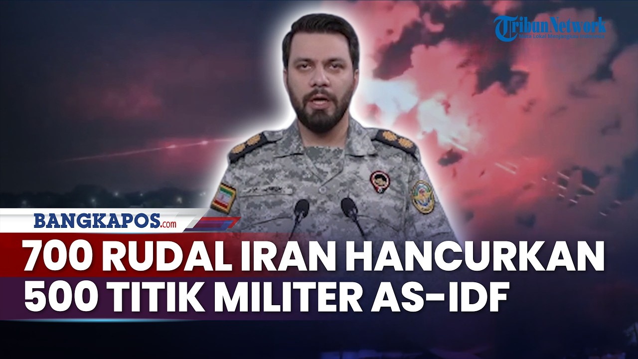 Iron Dome Jebol! 700 Rudal Hancurkan 500 Titik Militer AS-IDF,  Trump 'Tumbalkan' Warganya Sendiri