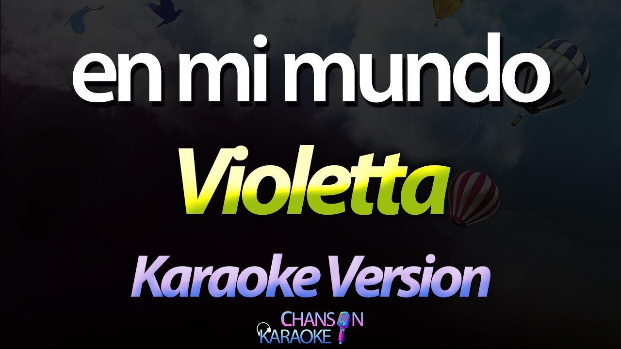 🔥 En Mi Mundo - Violetta (Karaoke Version) (Piano) (Cover)