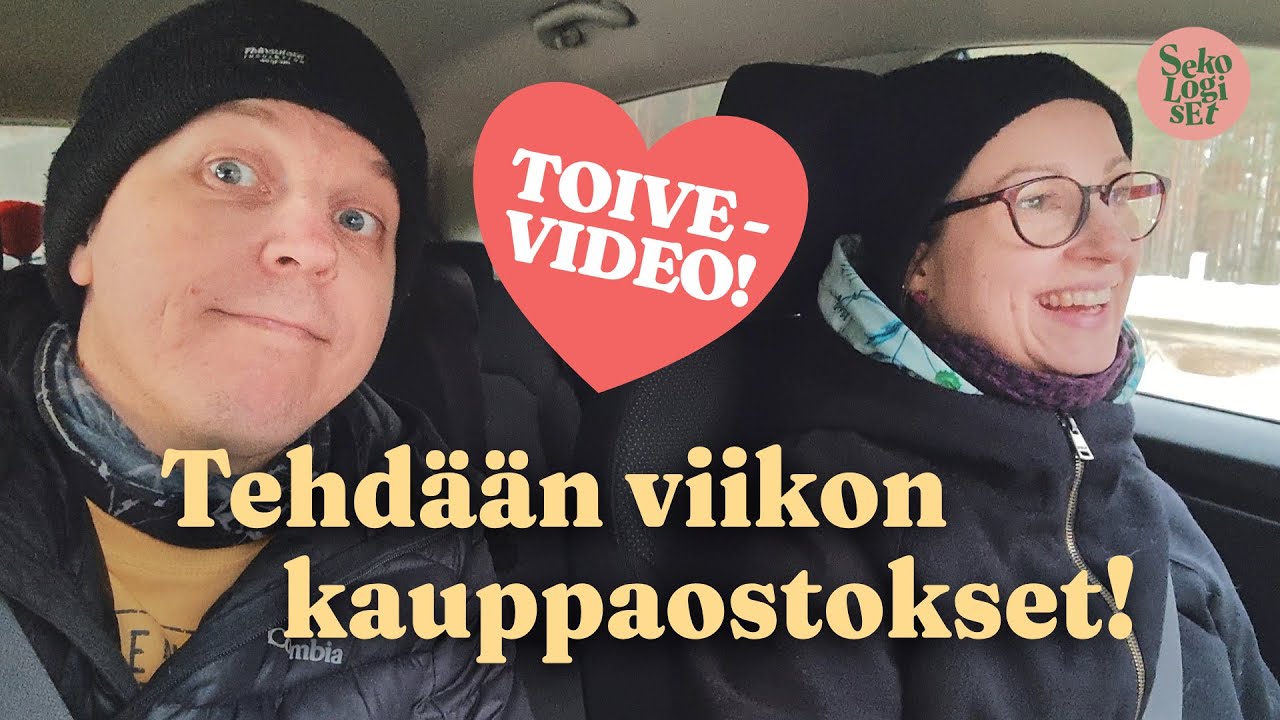 Vegaaniperheen viikon ruokaostokset (1000. tilaajan toivevideo!!)