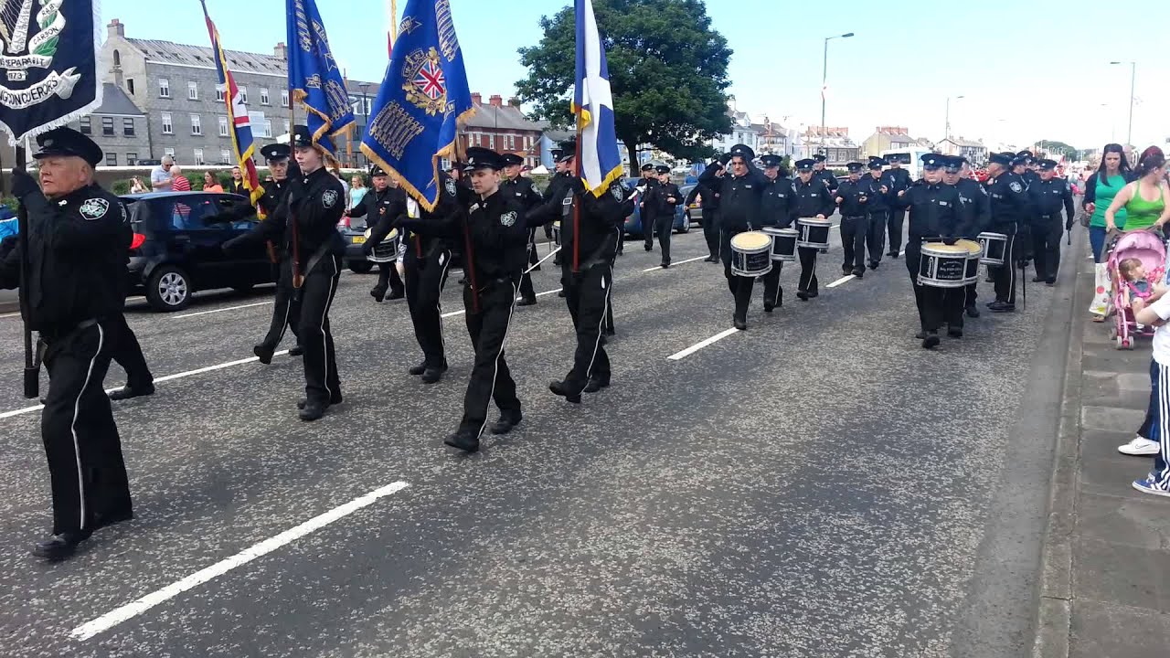 Carrickfergus 14 June 2014 Loyalist Parade Full HD