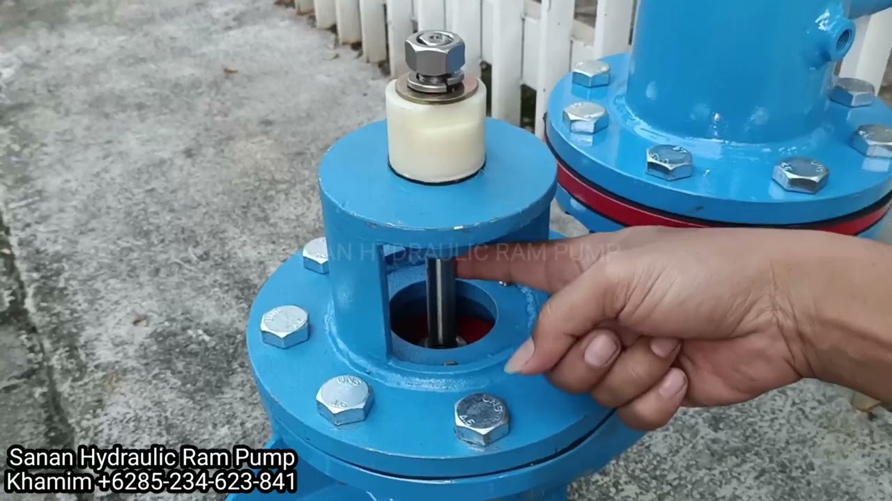 POMPA MODEL BARU, Pompa hidram Sanan model AS4 | Sanan hydraulic ram pump