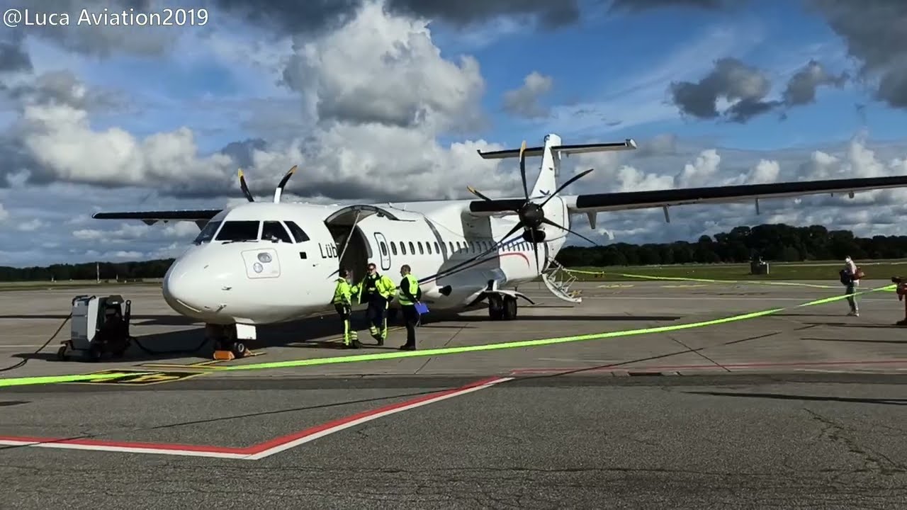 BEST airline for SHORT HAUL? | Lübeck Air ATR 72 -500 | Lubeck to Munich | Economy | Flightreport