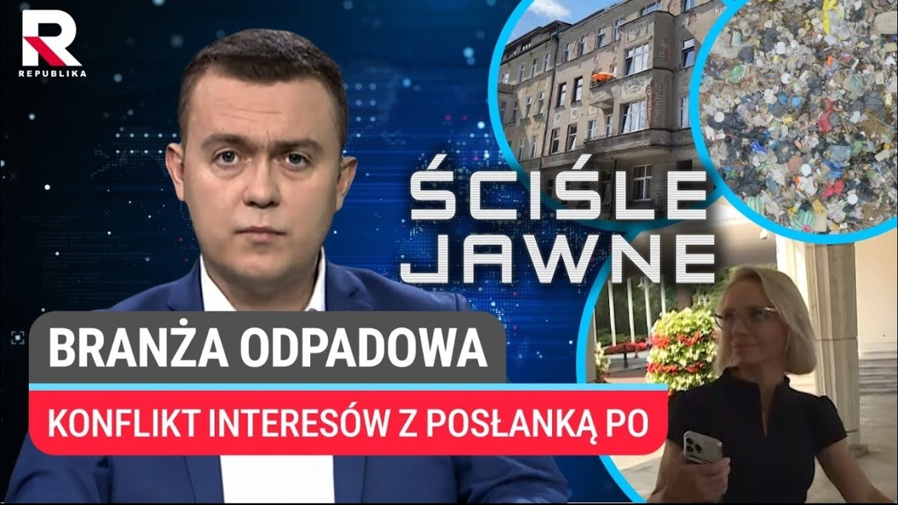 Konflikt interesów posłanki PO?  Branża odpadowa i ustawa kaucyjna | Ściśle Jawne