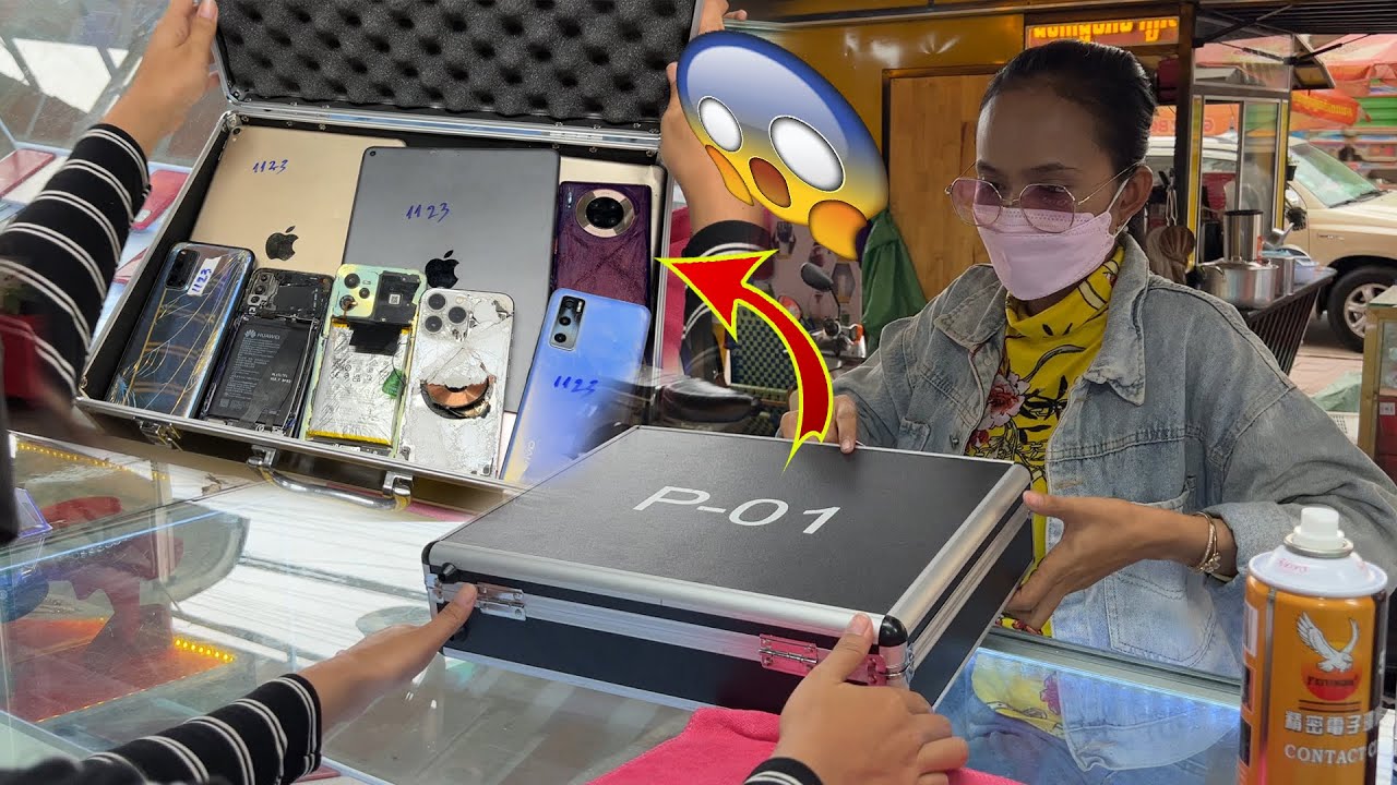 Wow...🤑😜 My fan !! So Many Destroyed iPad and Broken phone | Restore Vivo V19 First !!