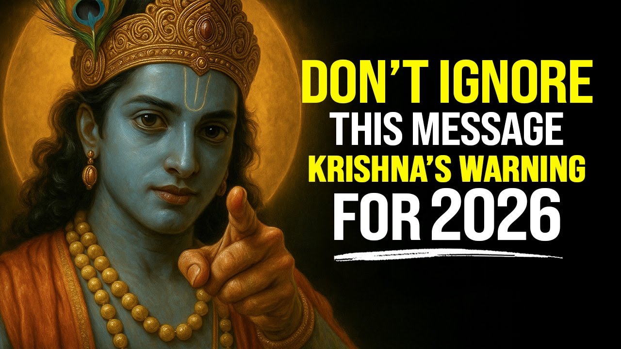 Krishna's Warning: Don't Ignore This Urgent Message For 2026 | Krishna Message Now