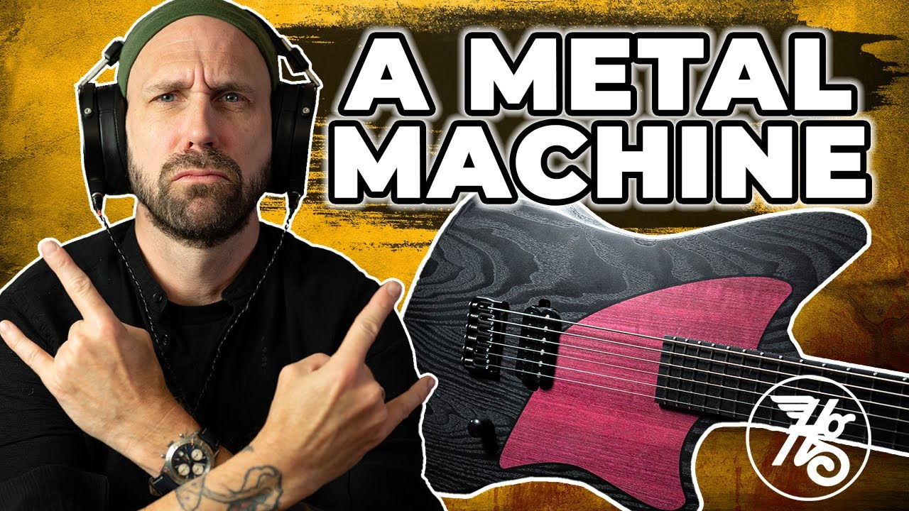 The SICKEST METAL GUITAR? My Hapas Baritone is here!