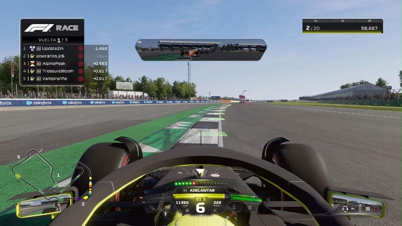 Mi victoria en F1 23