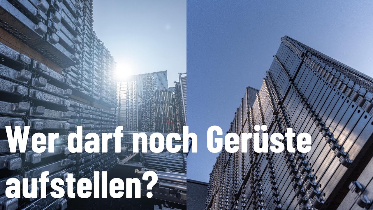 🏗️🆕 Entdecke die neuen Regelungen f&uuml;r den Ger&uuml;st Aufbau f&uuml;r Dritte | Ger&uuml;st-Wissen