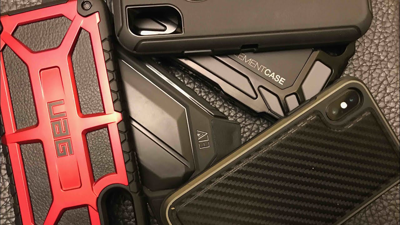 iPhone X Case Fight! UAG Monarch - Otterbox Defender - Element Roll Cage - X-Doria Defense - ELV