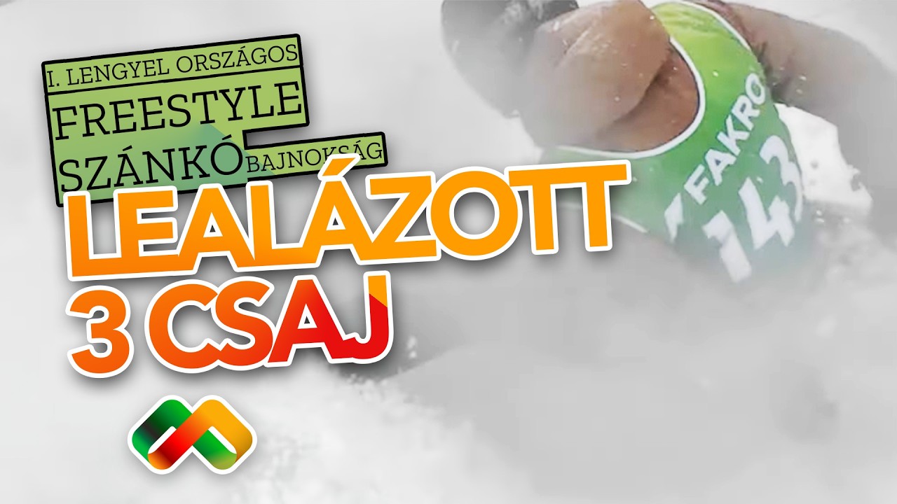 LEALÁZOTT HÁROM CSAJ | I. Lengyel Országos Freestyle Szánkóbajnokság | Sporttörténelmi esemény