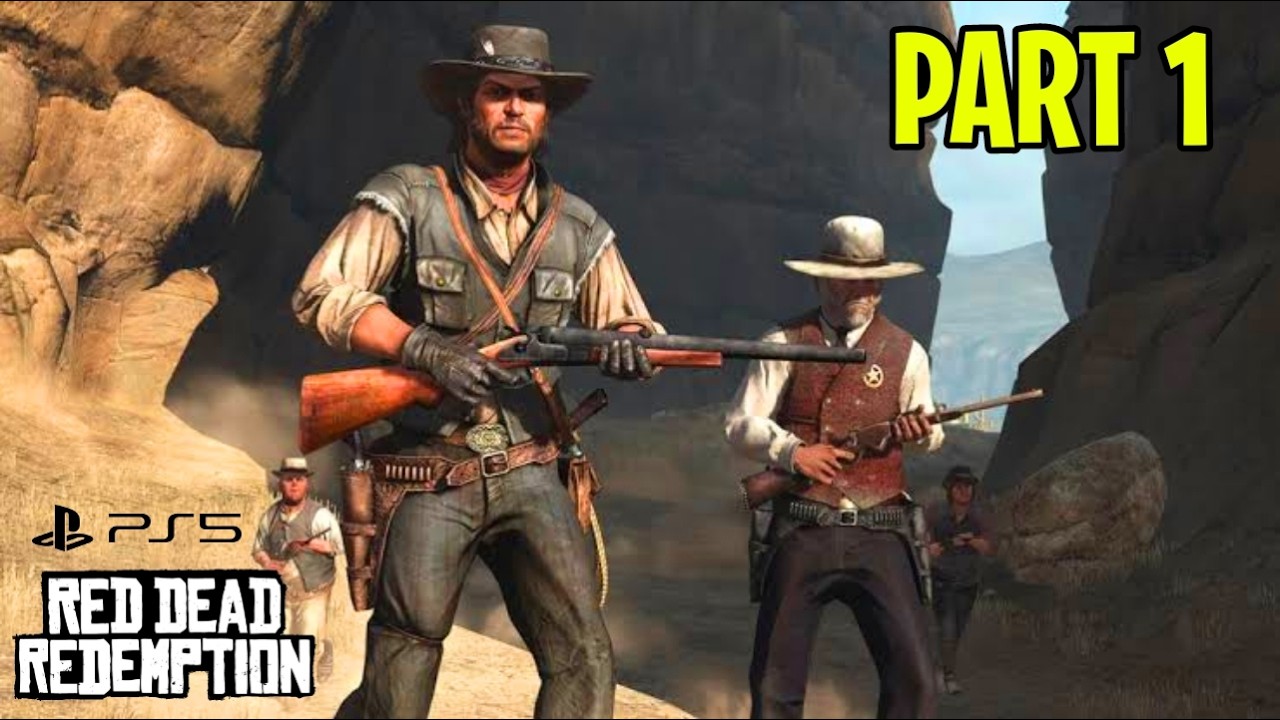 Red Dead Redemption (PS5) Live | First Playthrough | John Marston Journey | First Mission in RDR