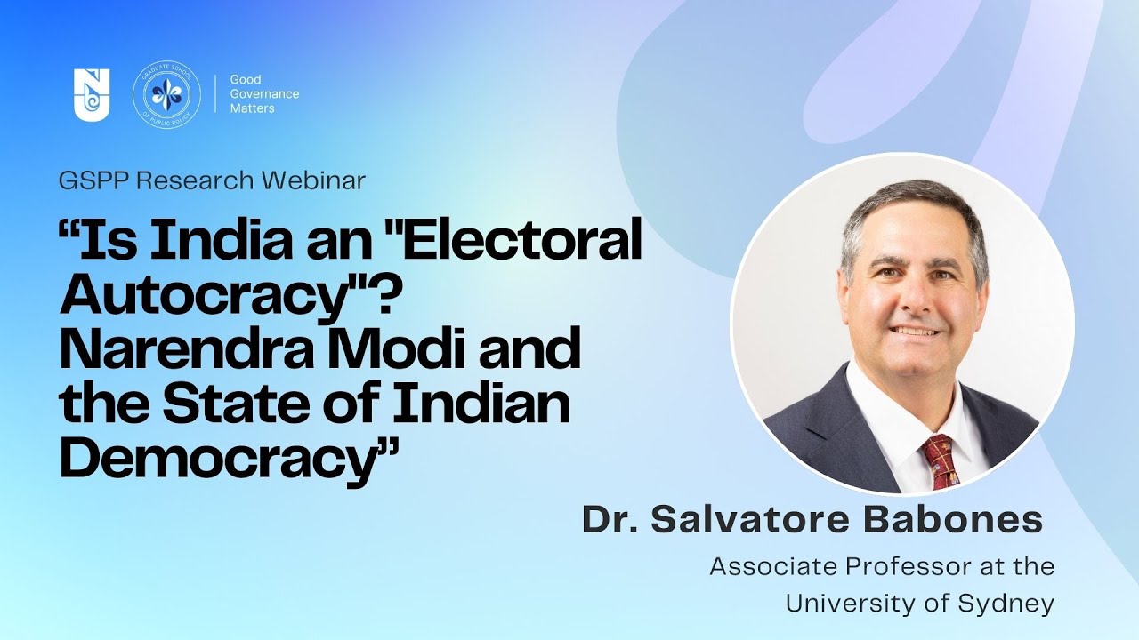 NU GSPP Research Webinar with Dr Salvatore Babones