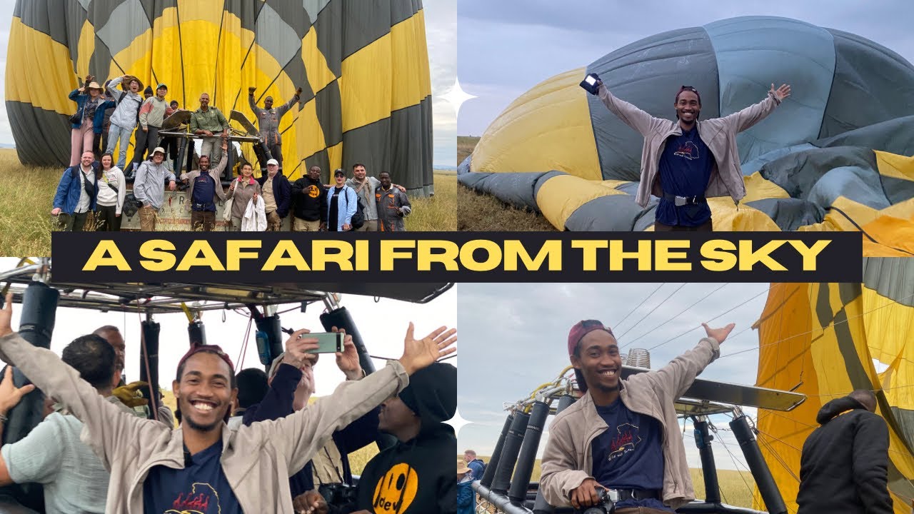 A Safari from The Sky - Hot Balloon Experience with Miracle Experience