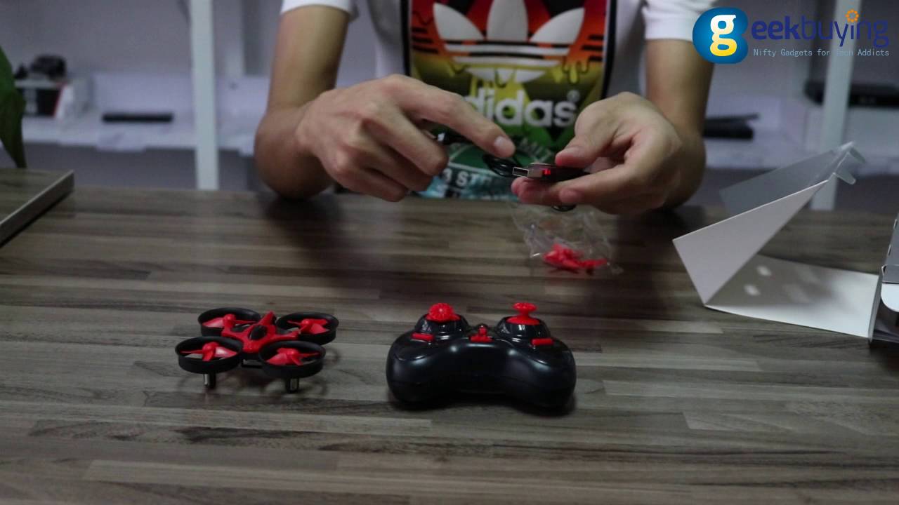 NIHUI NH010 & JJRC H36 MINI Quadcopter Unboxing & Flying