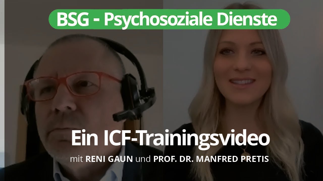 [Psychosoziale Dienste] ICF-Trainingsvideo mit Prof. Dr. Manfred Pretis