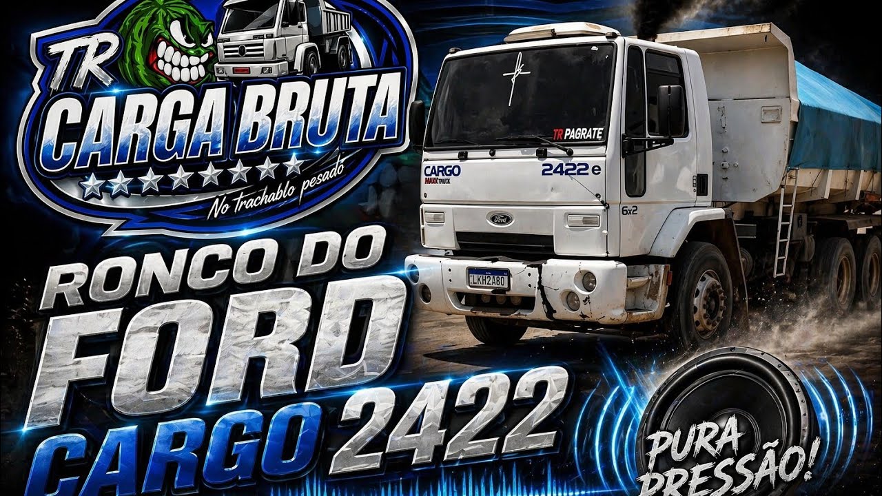 RONCO DO FORD CARGO 2422 ESCAPAMENTO DIRETÃO 😬🔉🔊