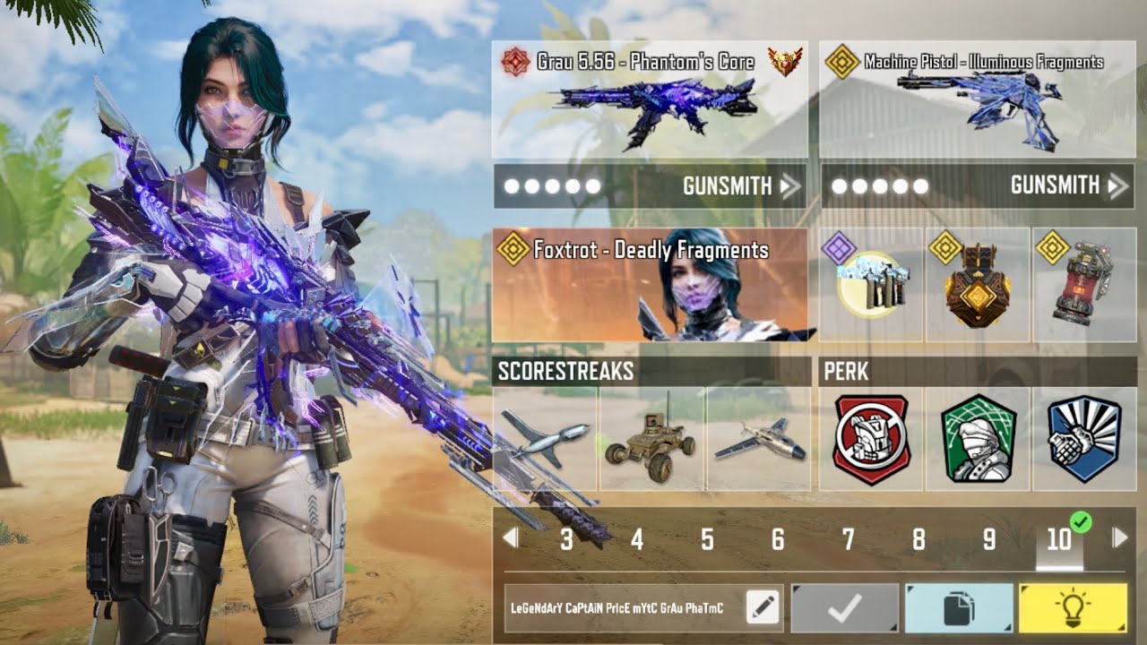 Mythic Grau 5.56 Phantom’s Core looks phenomenal with the Legendary Foxtrot in CODM MP SND, TDM & HP
