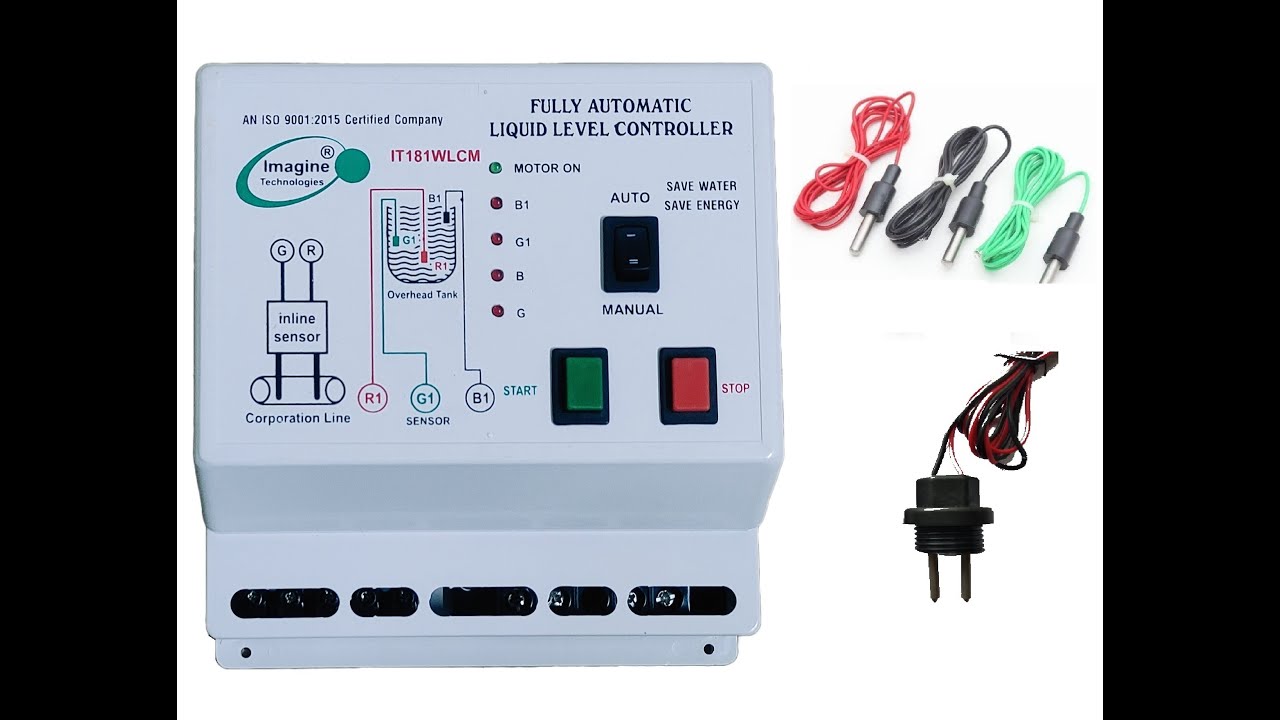 HOW TO INSTALL IMAGINE TECHNOLOGIES IT181WLCM WATER LEVEL CONTROLLER ,INSTALLATION AND WORKING DEMO