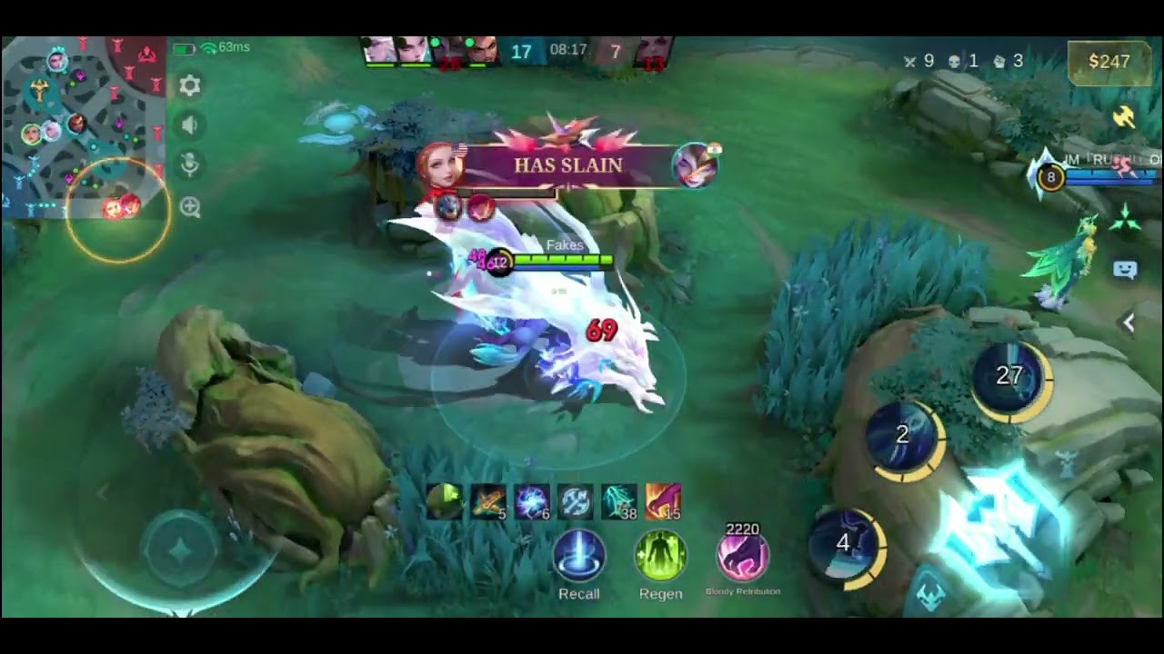 Silvana 26kills with Maniac at MRO full play